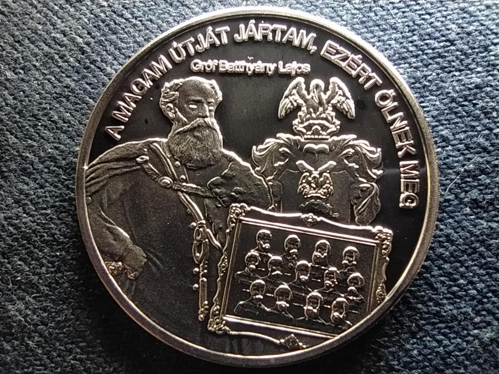 Nemzet&uuml;nk nagyjai Gr&oacute;f Batthy&aacute;ny Lajos .999 ez&uuml;st