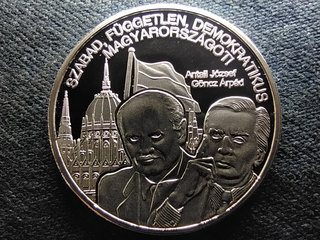 Nemzet&uuml;nk nagyjai Antall J&oacute;zsef - G&ouml;ncz &Aacute;rp&aacute;d .999 ez&uuml;st