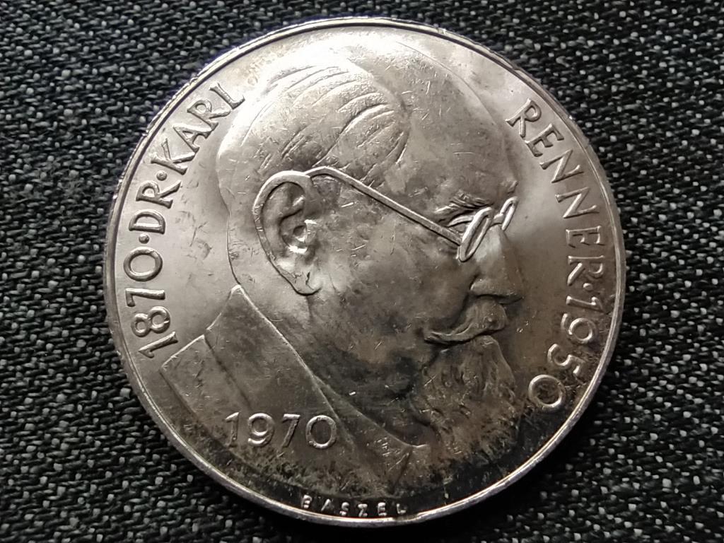 Ausztria Karl Renner sz&uuml;let&eacute;s&eacute;nek 100. &eacute;vfordul&oacute;ja .900 ez&uuml;st 50 Schilling