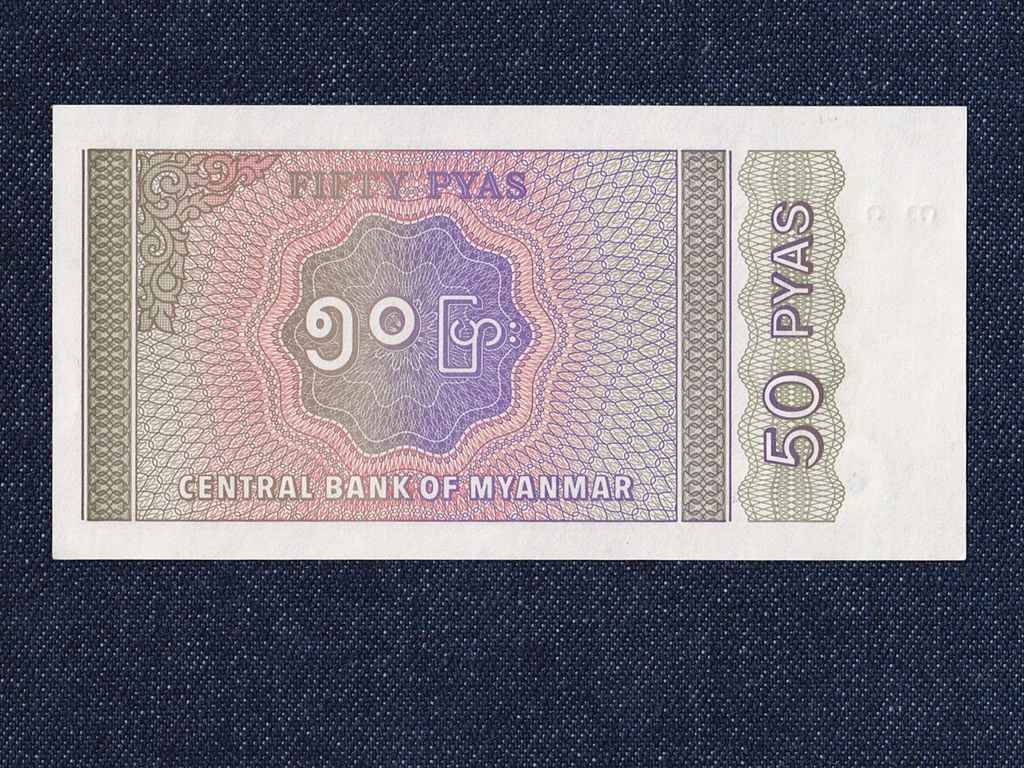 Mianmar (Burma) 50 Pya bankjegy