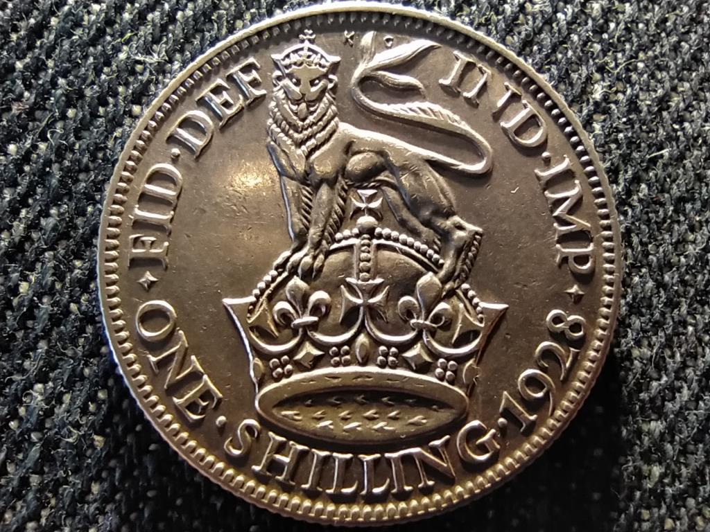 Anglia V. Gy&ouml;rgy .500 ez&uuml;st 1 Shilling