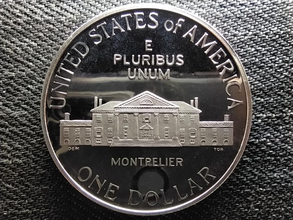 USA James Madison Emberi Jogok Nyilatkozat .900 ez&uuml;st 1 Doll&aacute;r