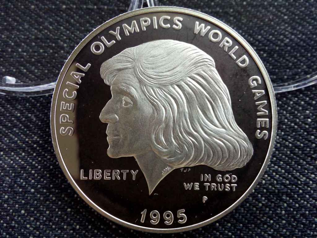 USA Special Olympics World Games .900 ez&uuml;st 1 Doll&aacute;r