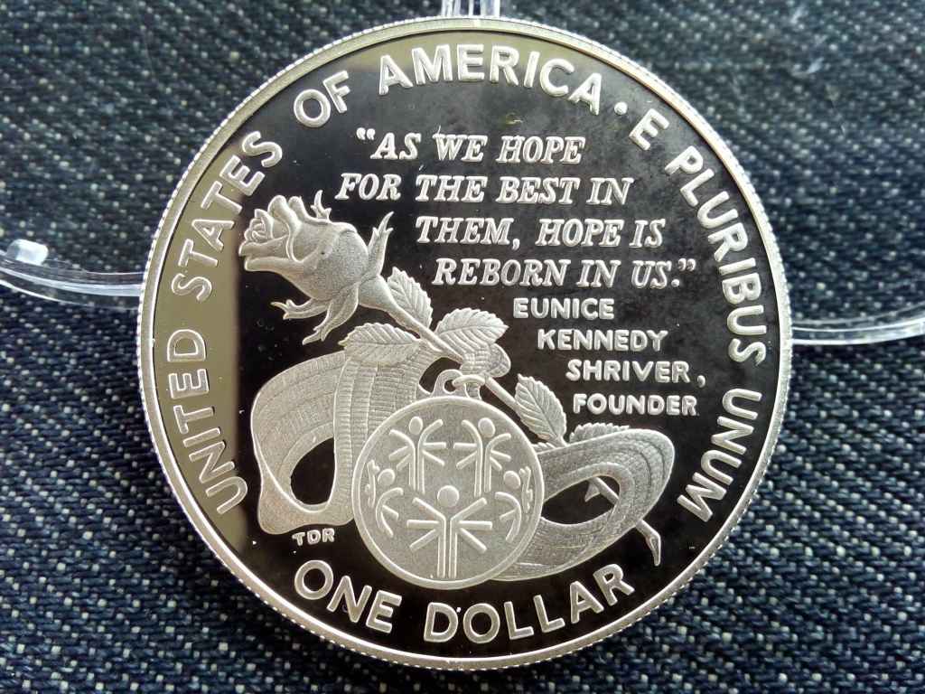 USA Special Olympics World Games .900 ez&uuml;st 1 Doll&aacute;r
