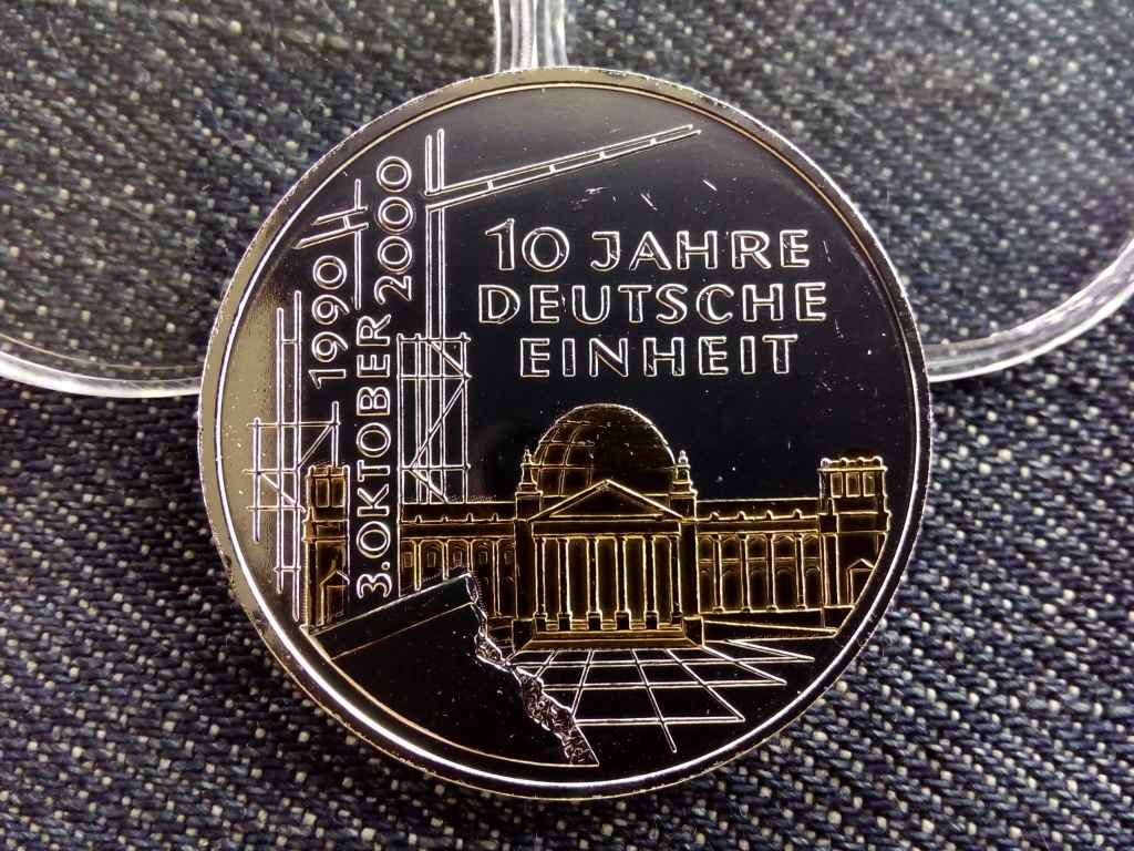 N&eacute;metorsz&aacute;g 10 &eacute;ves a n&eacute;met &uacute;jraegyes&iacute;t&eacute;s .925 ez&uuml;st 10 M&aacute;rka