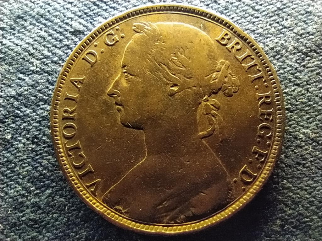 Anglia Vikt&oacute;ria (1837-1901) 1 Penny