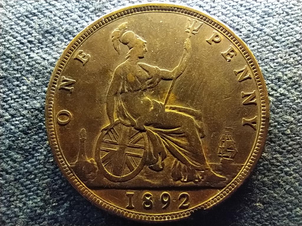 Anglia Vikt&oacute;ria (1837-1901) 1 Penny
