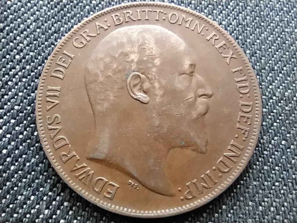 Anglia VII. Edu&aacute;rd (1901-1910) 1 Penny