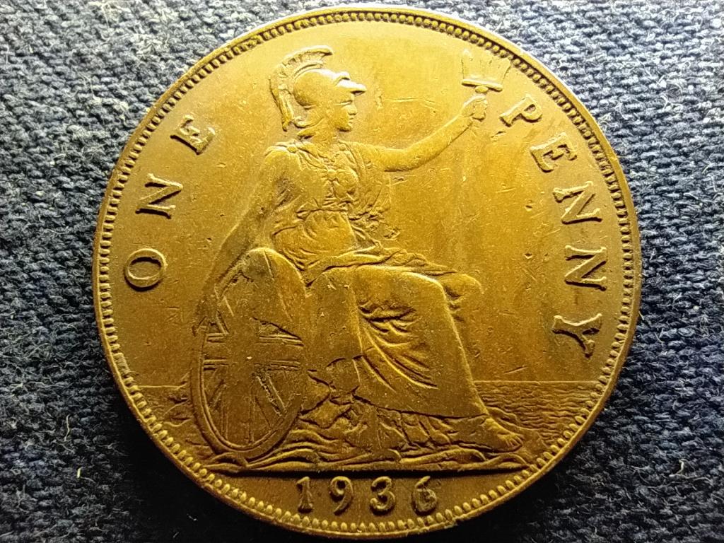 Anglia V. Gy&ouml;rgy (1910-1936) 1 Penny