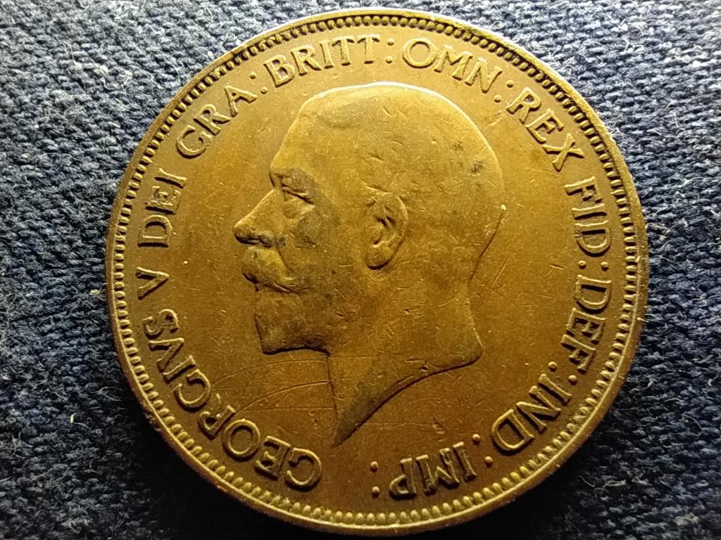 Anglia V. Gy&ouml;rgy (1910-1936) 1 Penny