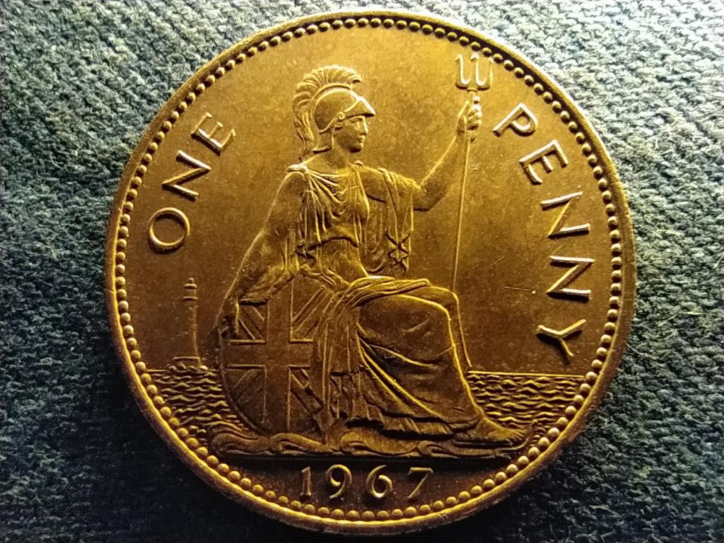 Anglia II. Erzs&eacute;bet (1952-) 1 Penny