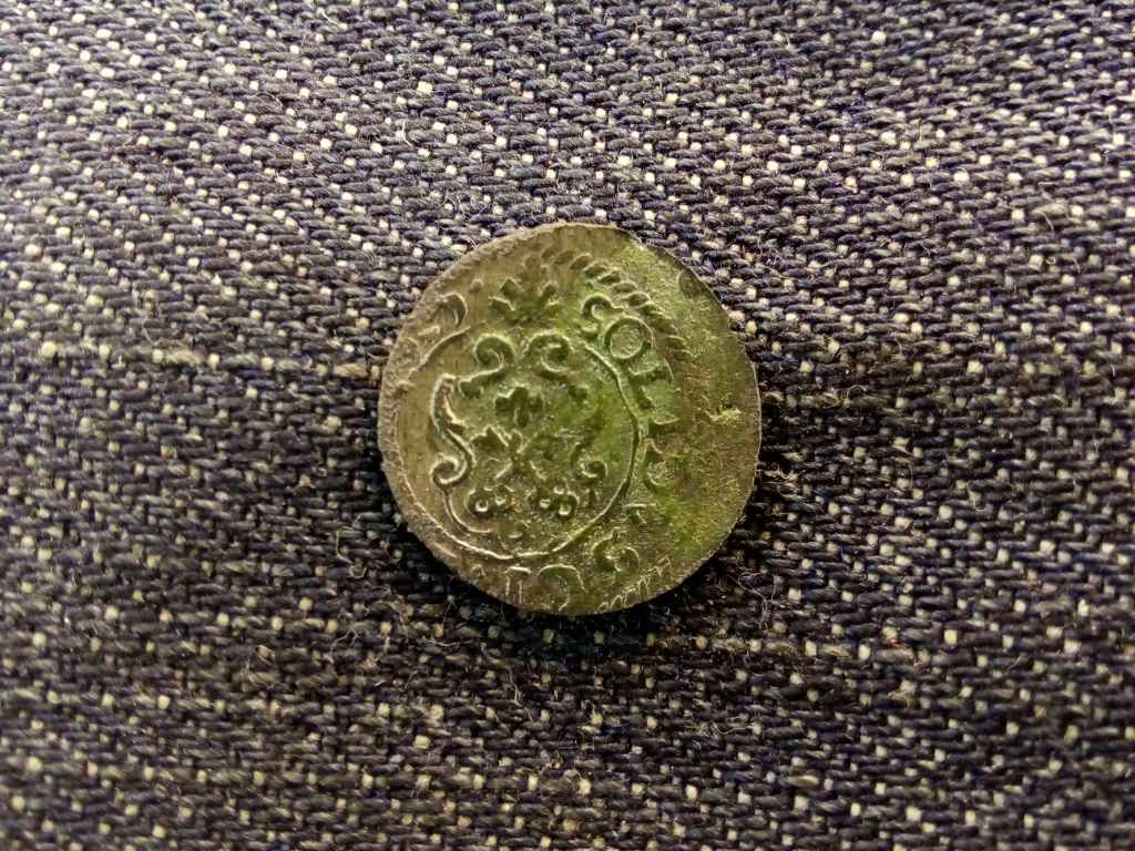 Sv&eacute;dorsz&aacute;g X. K&aacute;roly Guszt&aacute;v ez&uuml;st 1 solidus