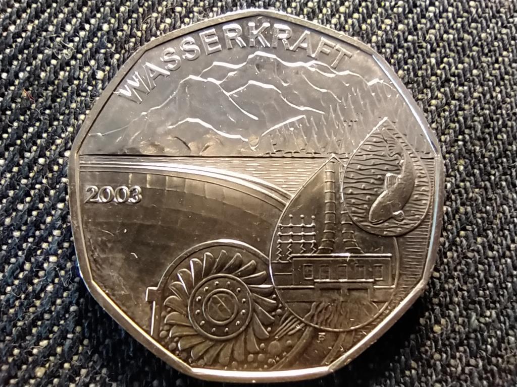 Ausztria V&iacute;zienergia .800 ez&uuml;st 5 Euro
