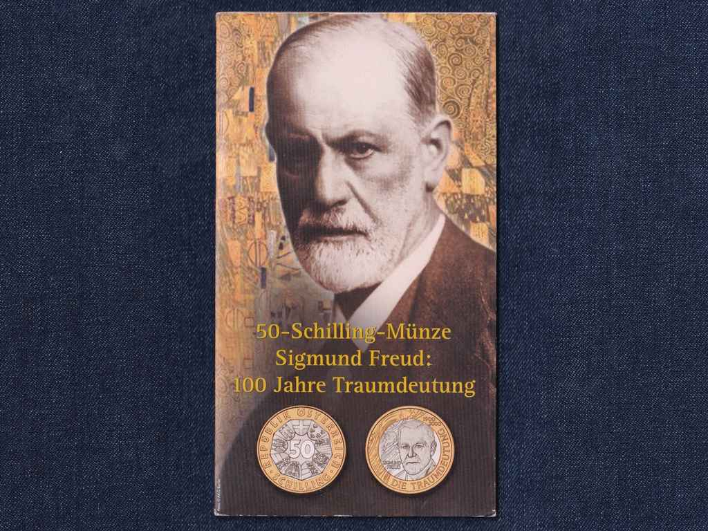 Ausztria Sigmund Freud bimet&aacute;l 50 Schilling