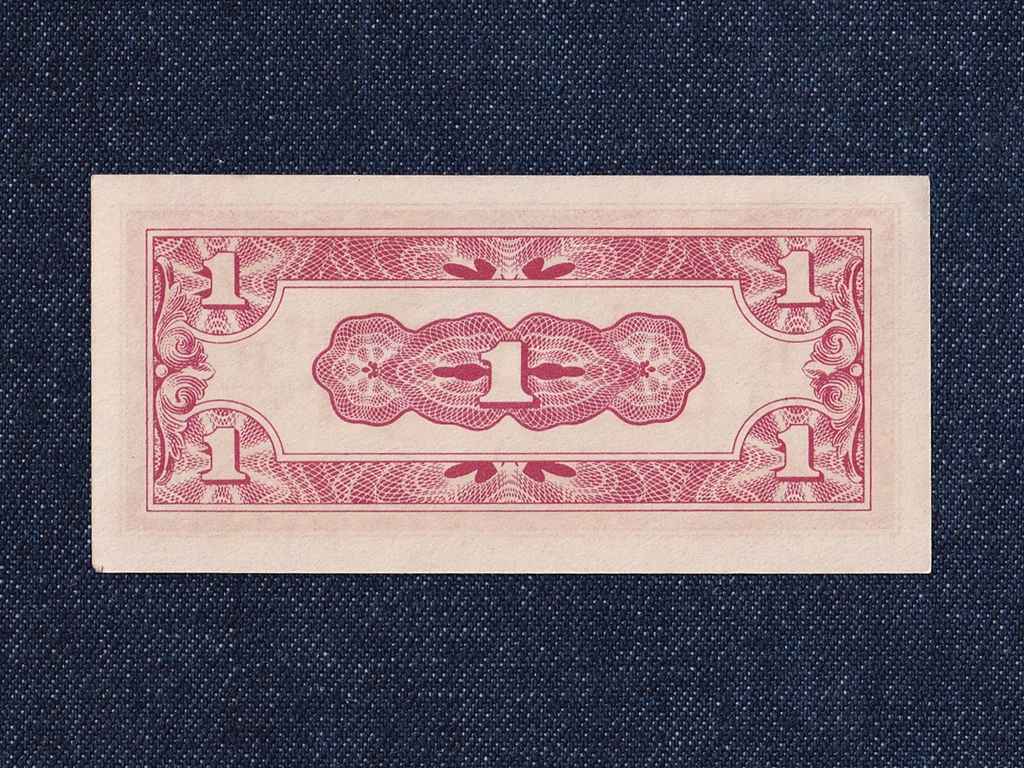Mianmar (Burma) Jap&aacute;n megsz&aacute;ll&aacute;s 1 cent bankjegy