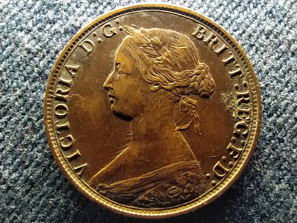 Anglia Vikt&oacute;ria (1837-1901) 1/2 Penny