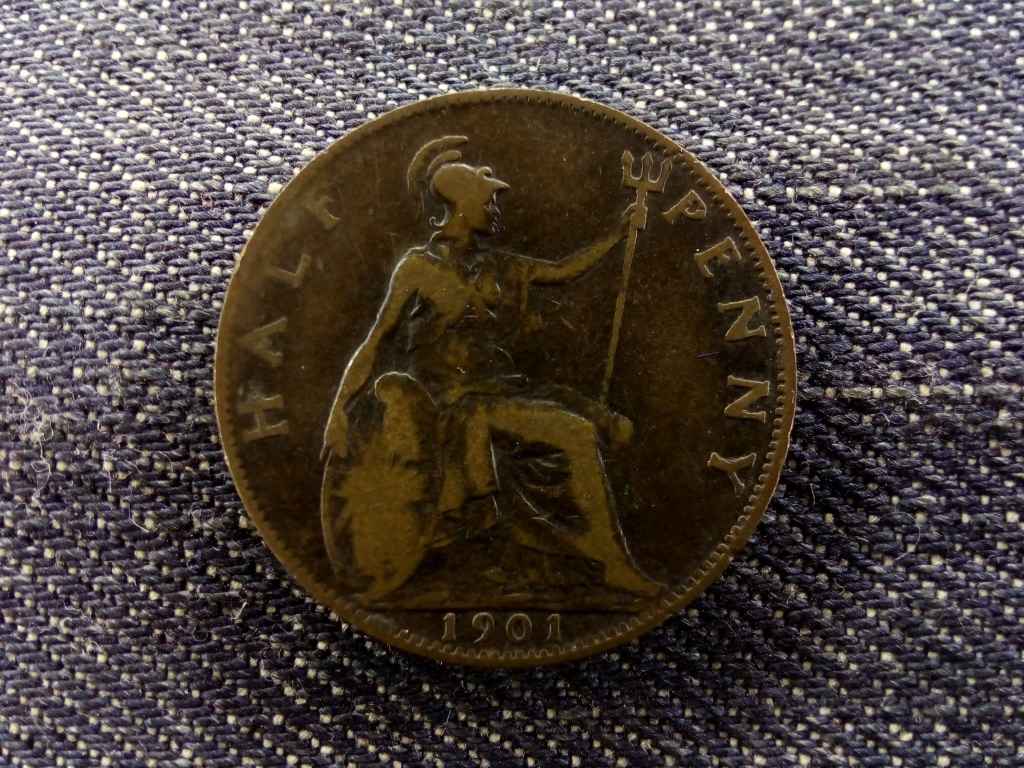 Anglia Vikt&oacute;ria bronz 1/2 Penny