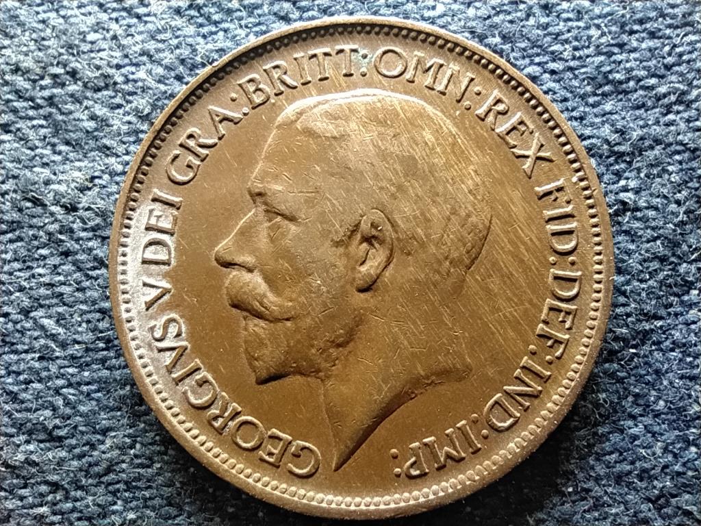 Anglia V. Gy&ouml;rgy (1910-1936) 1/2 Penny