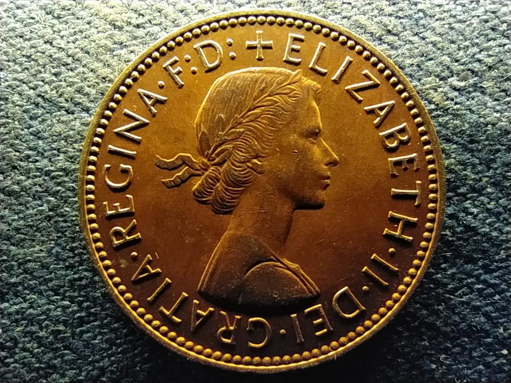 Anglia II. Erzs&eacute;bet (1952-) 1/2 Penny