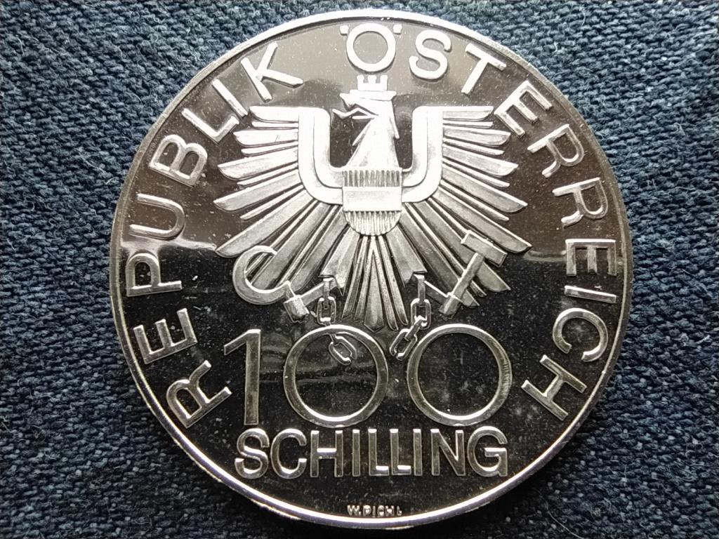 Ausztria 700 &eacute;ves a Neustadt-sz&eacute;kesegyh&aacute;z .640 ez&uuml;st 100 Schilling