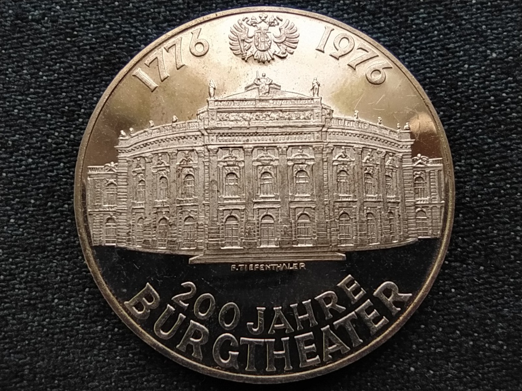 Ausztria 200 &eacute;ves a Burgtheater .640 ez&uuml;st 100 Schilling