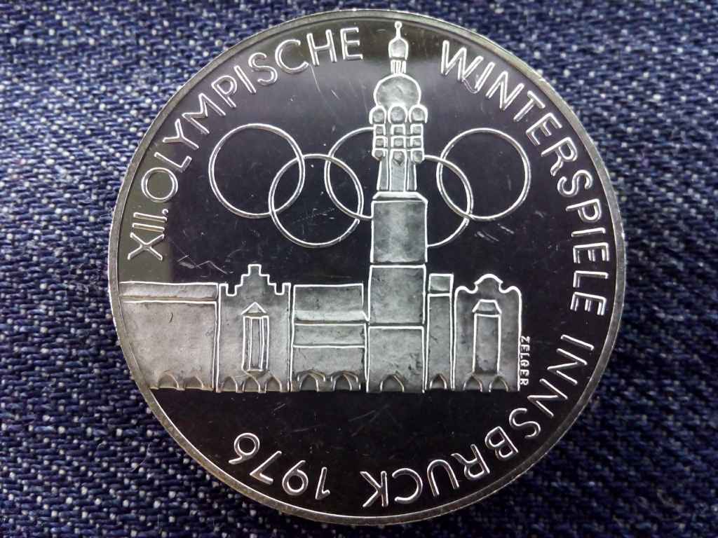 Ausztria XII. Innsbrucki t&eacute;li Olimpiai j&aacute;t&eacute;kok .640 ez&uuml;st 100 Schilling
