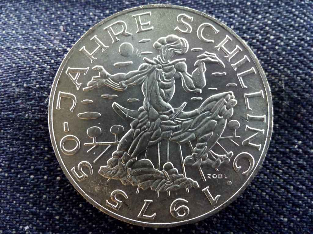 Ausztria 50 &eacute;ves a Schilling .640 ez&uuml;st 100 Schilling