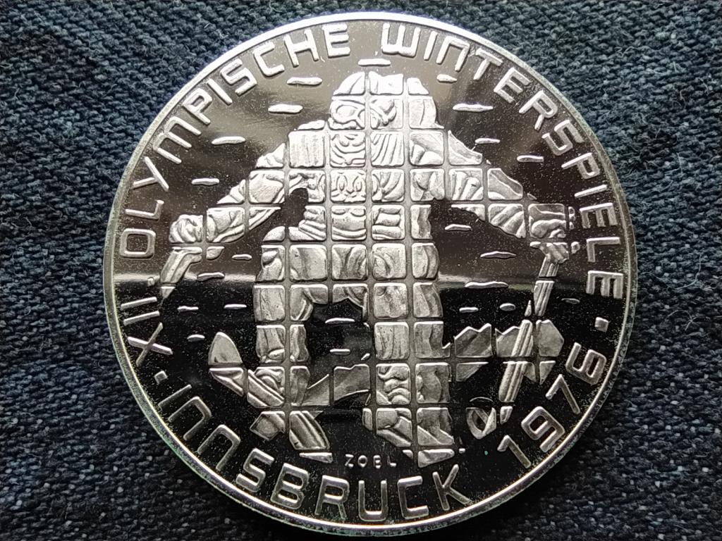Ausztria XII. Innsbrucki t&eacute;li Olimpiai j&aacute;t&eacute;kok .640 ez&uuml;st 100 Schilling