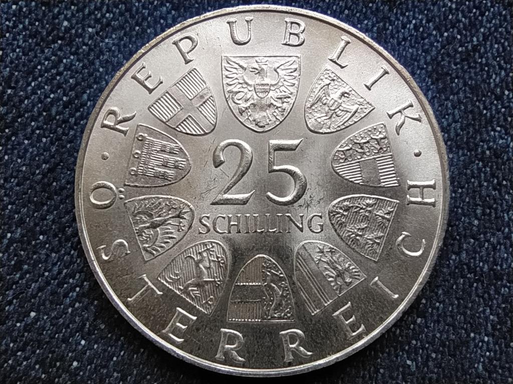 Ausztria 300 &eacute;ve sz&uuml;letett Hildebrandt .800 ez&uuml;st 25 Schilling