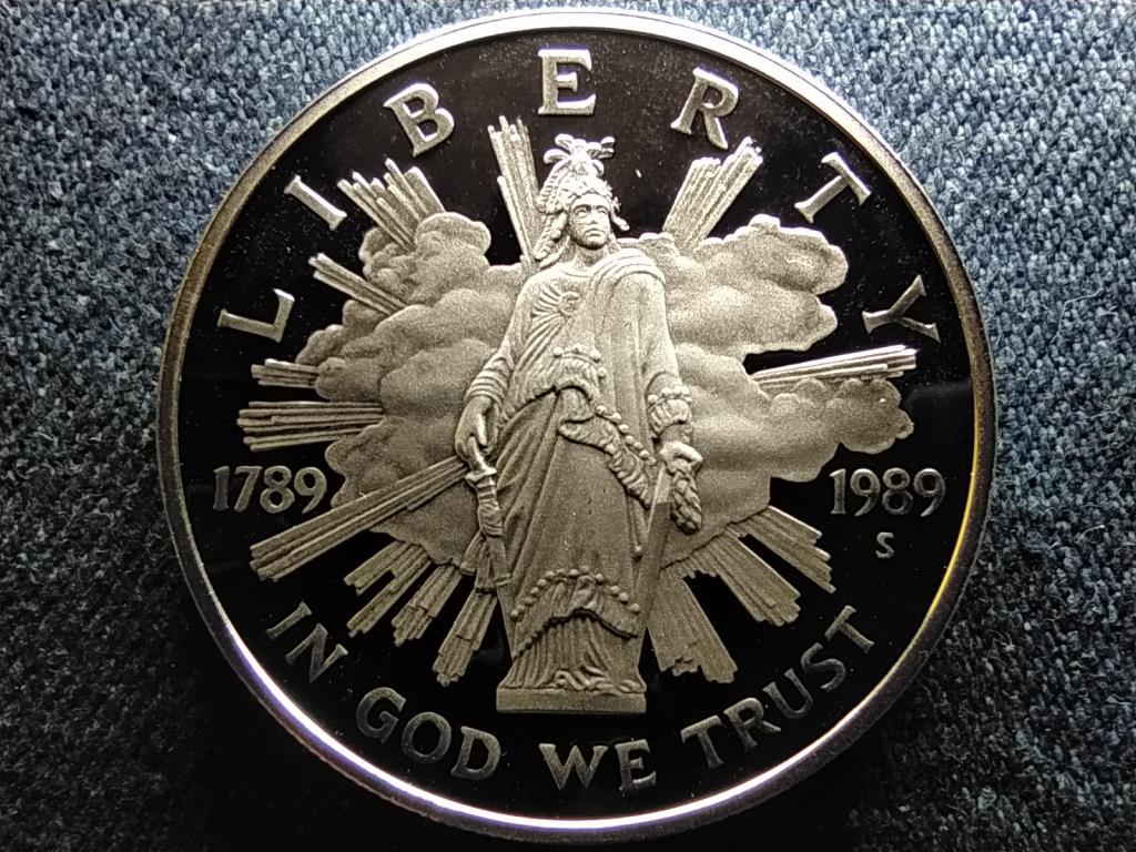 USA A kongresszus bicenten&aacute;riuma .900 ez&uuml;st 1 Doll&aacute;r
