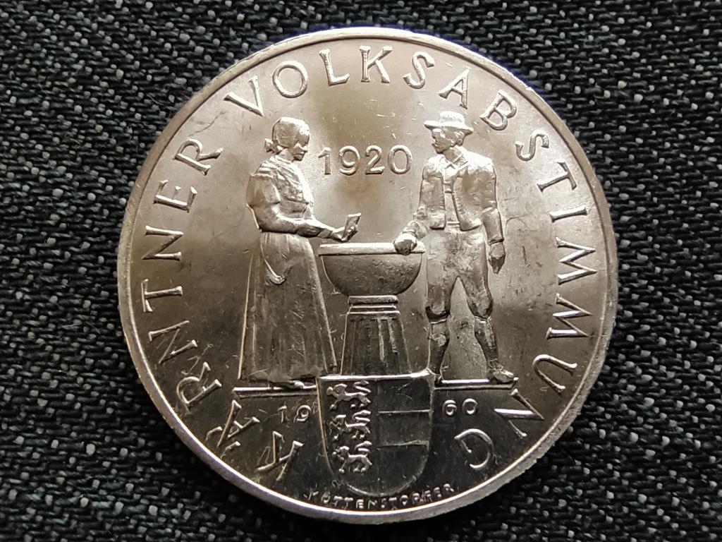 Ausztria Karintiai n&eacute;pszavaz&aacute;s .800 ez&uuml;st 25 Schilling