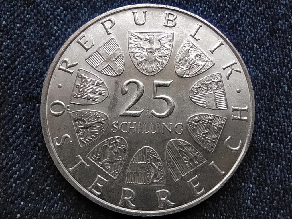 Ausztria Carl Michael Ziehrer .800 ez&uuml;st 25 Schilling