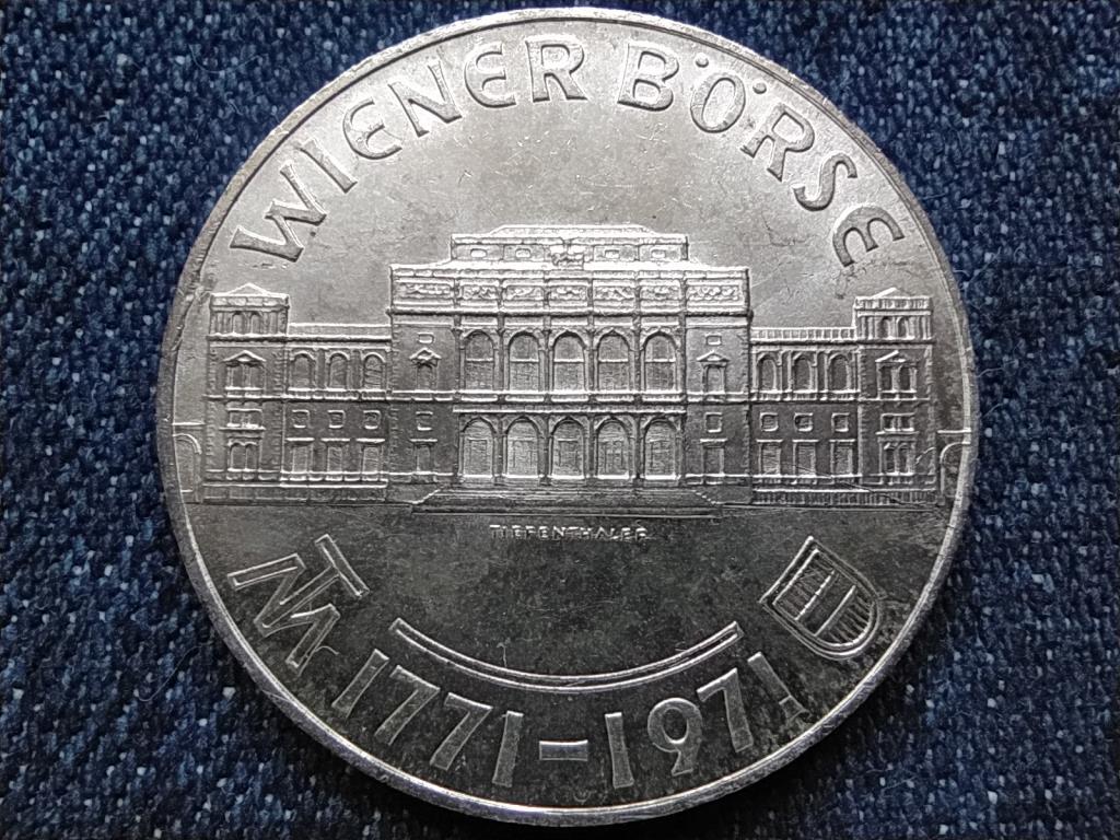 Ausztria Wiener B&ouml;rse .800 ez&uuml;st 25 Schilling