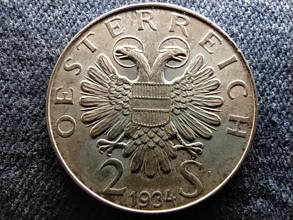 Ausztria Engelbert Dollfuss hal&aacute;l&aacute;nak &eacute;vfordul&oacute;ja .640 ez&uuml;st 2 Schilling
