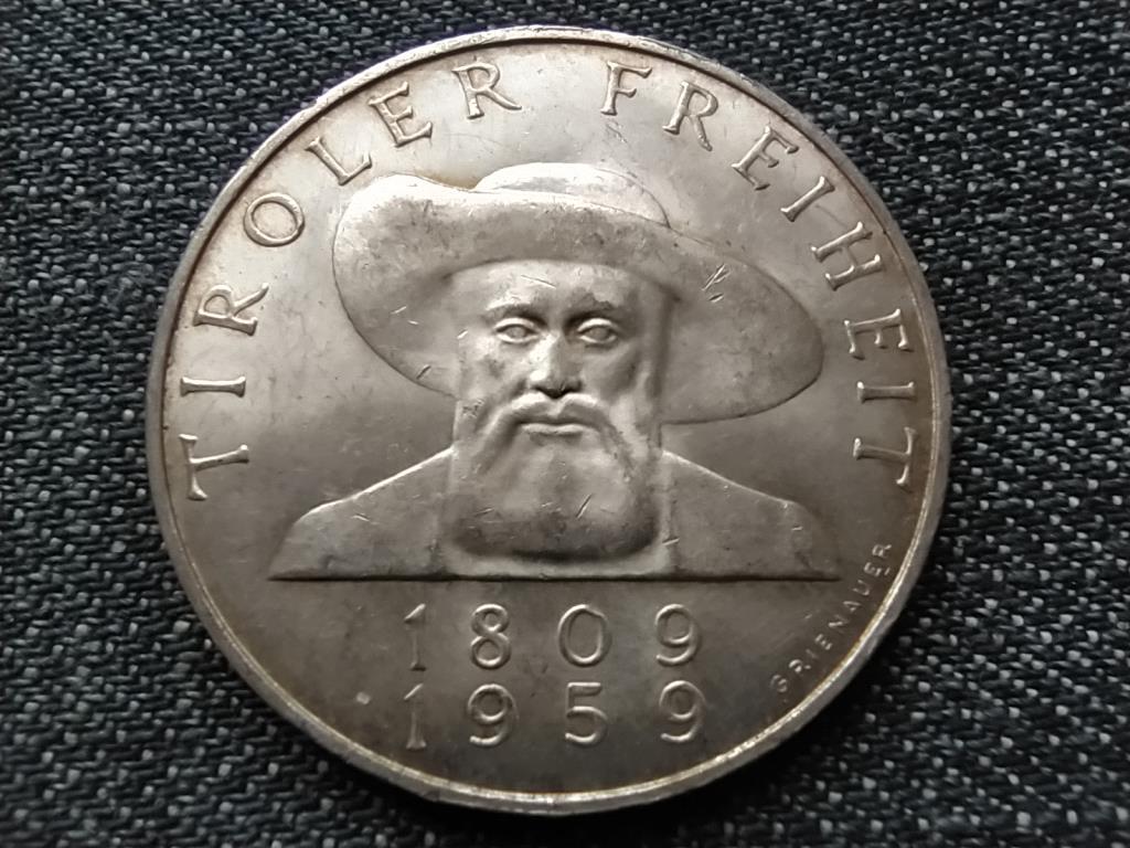 Ausztria Tirol felszabad&iacute;t&aacute;s&aacute;nak 150. &eacute;vfordul&oacute;ja .900 ez&uuml;st 50 Schilling