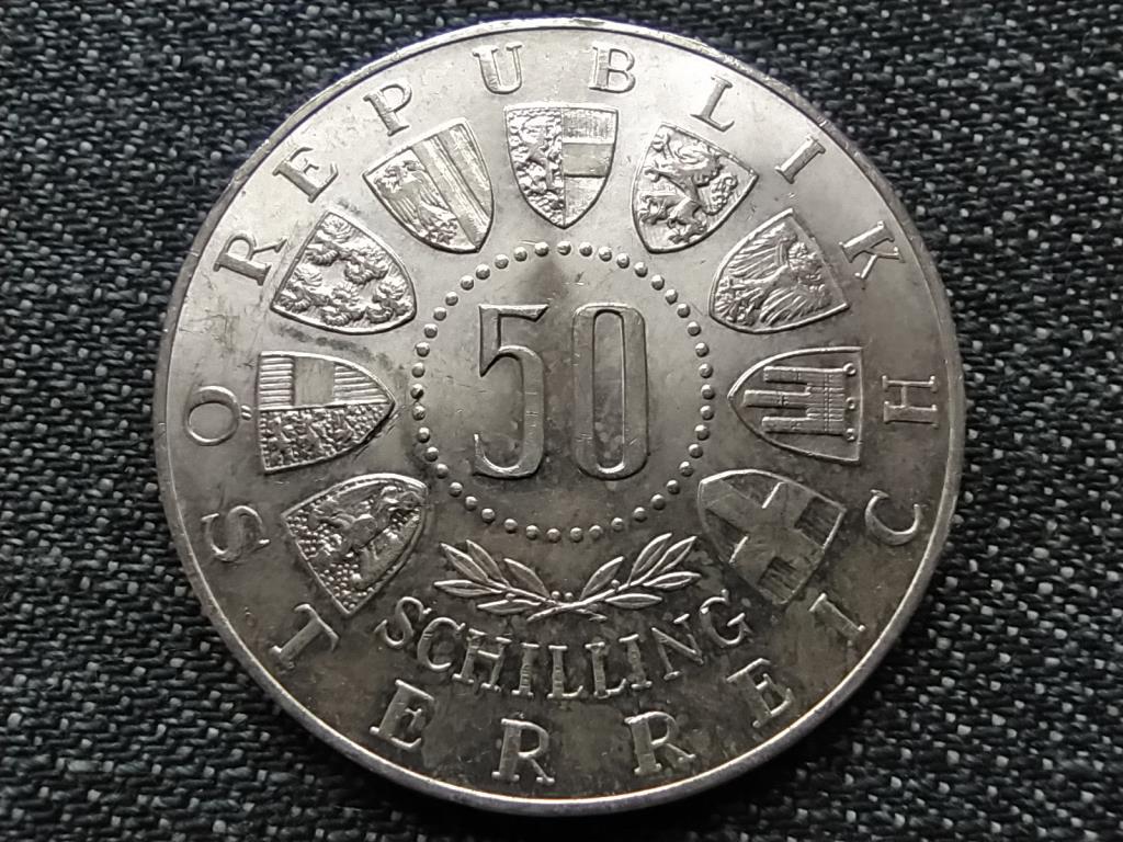 Ausztria 600 &eacute;ves Tirol .900 ez&uuml;st 50 Schilling
