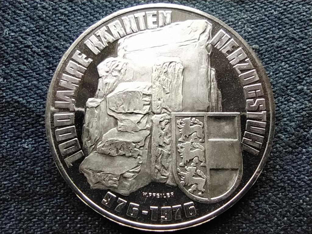 Ausztria Karintia 1000. &eacute;vfordul&oacute;ja .640 ez&uuml;st 100 Schilling