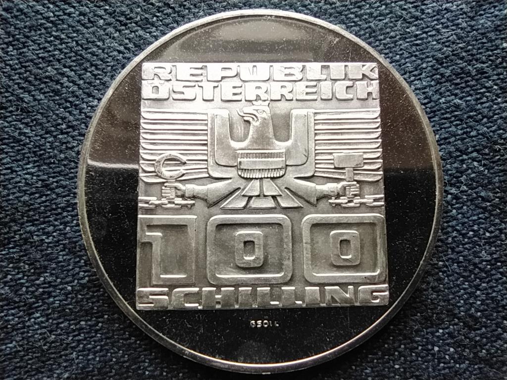 Ausztria Karintia 1000. &eacute;vfordul&oacute;ja .640 ez&uuml;st 100 Schilling