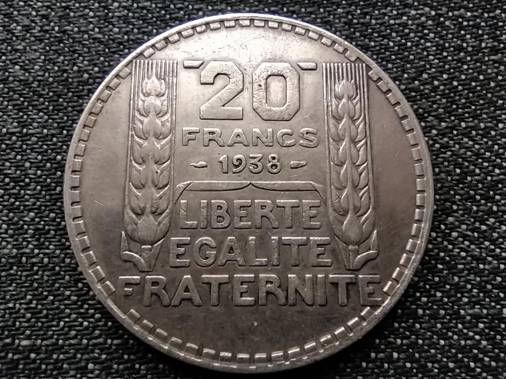 Franciaorsz&aacute;g Harmadik K&ouml;zt&aacute;rsas&aacute;g .680 ez&uuml;st 20 frank