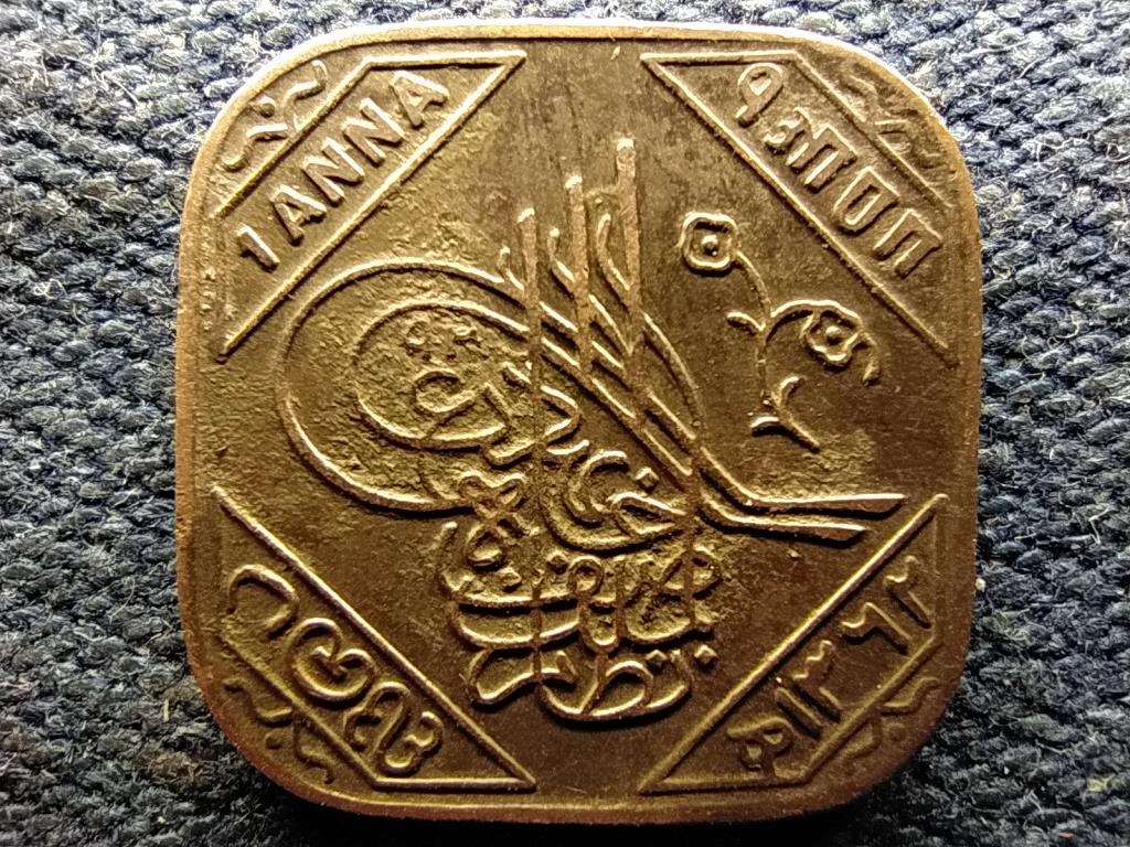 India Hyderabad &aacute;llam VII. Aszaf Dzsah (1911-1949) 1 Anna