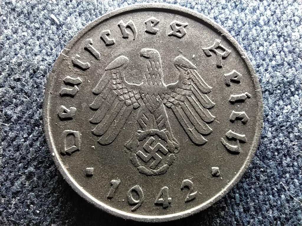 N&eacute;metorsz&aacute;g Horogkeresztes 10 birodalmi pfennig