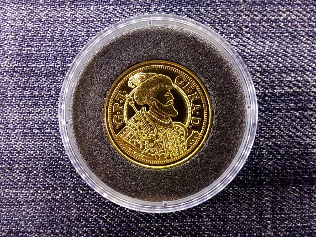 Magyar aranyp&eacute;nzek ut&aacute;nveretben II. R&aacute;k&oacute;czi Gy&ouml;rgy duk&aacute;t .333 ez&uuml;st