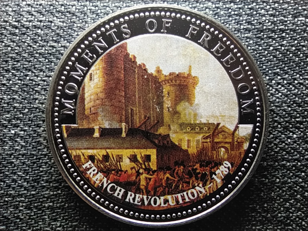 Lib&eacute;ria A szabads&aacute;g pillanatai Francia forradalom 1789 10 Doll&aacute;r