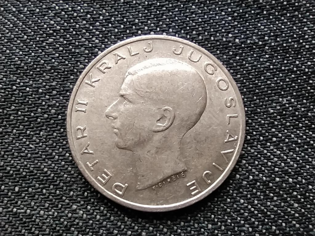 Jugoszl&aacute;via II. P&eacute;ter (1934-1945) .750 ez&uuml;st 20 D&iacute;n&aacute;r