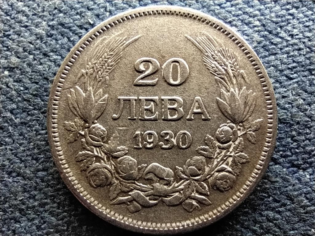 Bulg&aacute;ria III. Borisz (1913-1943) .500 ez&uuml;st 20 Leva