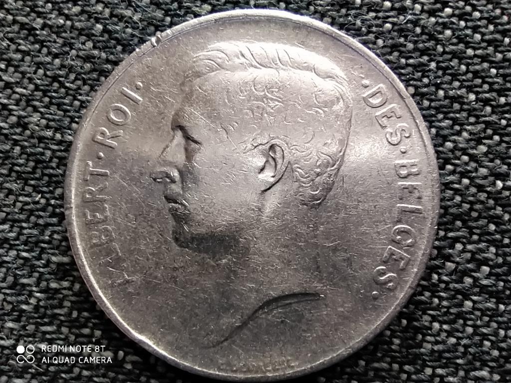 Belgium I. Albert (1909-1934) .835 ez&uuml;st 1 Frank