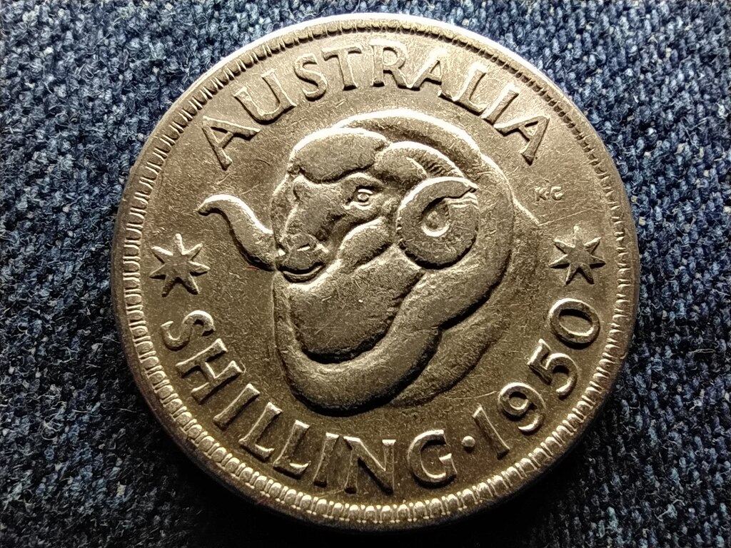 Ausztr&aacute;lia VI. Gy&ouml;rgy (1936-1952) .500 1 Shilling