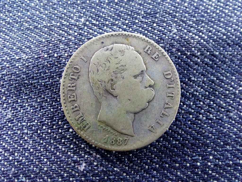 Olaszorsz&aacute;g I. Umbert&oacute; (1878-1900) .835 ez&uuml;st 1 L&iacute;ra