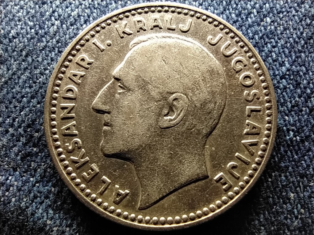 Jugoszl&aacute;via I. S&aacute;ndor (1921-1934) .500 ez&uuml;st 10 D&iacute;n&aacute;r