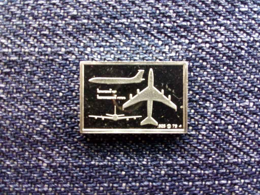 USA Franklin Rep&uuml;lős Mini-Ingot Boeing 707 .925 ez&uuml;st
